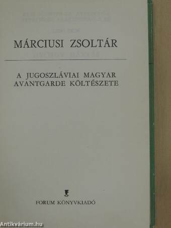 Márciusi zsoltár