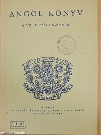 Angol könyv a VIII. osztály számára