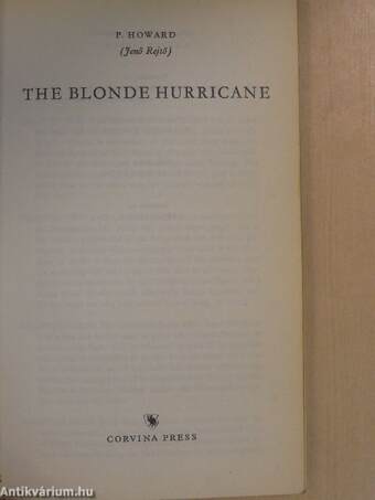 The Blonde Hurricane