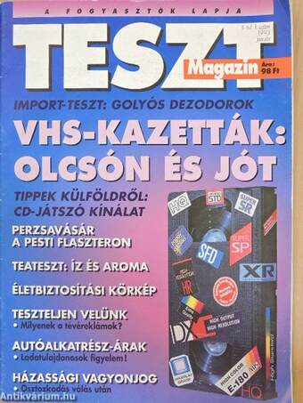 Teszt Magazin 1993. január-december