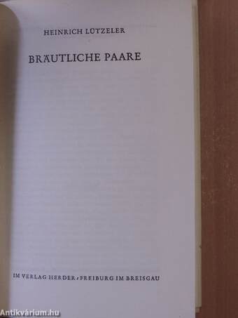 Bräutliche Paare