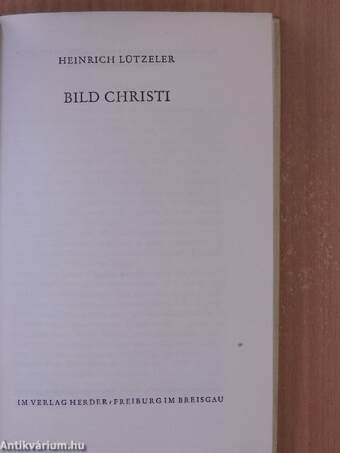 Bild Christi