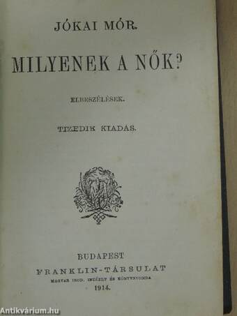 Milyenek a nők?/Milyenek a férfiak?