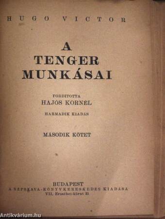 A tenger munkásai I-II.