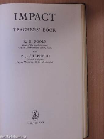 Impact - Teacher's Book