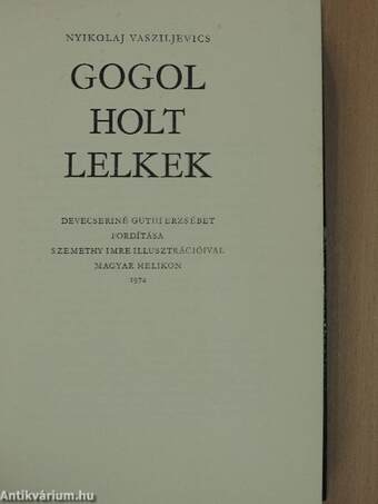 Holt lelkek