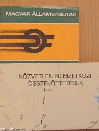 Nemzetközi vasúti összeköttetések menetrendje 1982-1983.