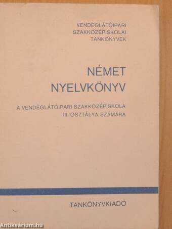 Német nyelvkönyv III.