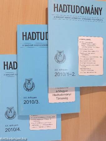 Hadtudomány 2010/1-4.