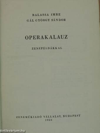 Operakalauz