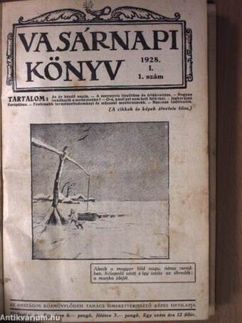 Vasárnapi Könyv 1928. (nem teljes évfolyam) I-II.