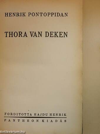 Thora van Deken