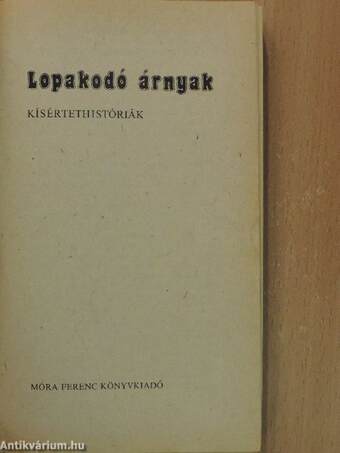 Lopakodó árnyak