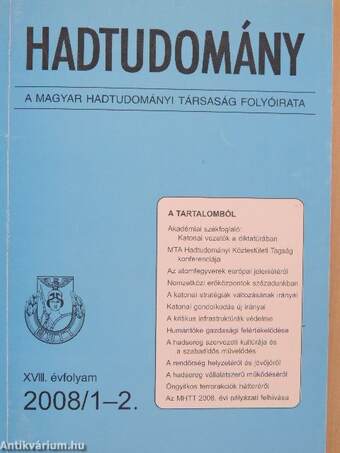 Hadtudomány 2008/1-4.