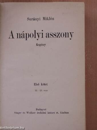 A nápolyi asszony I-II.