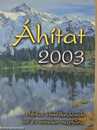 Áhítat 2003