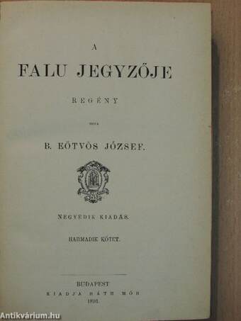 A falu jegyzője I-III.