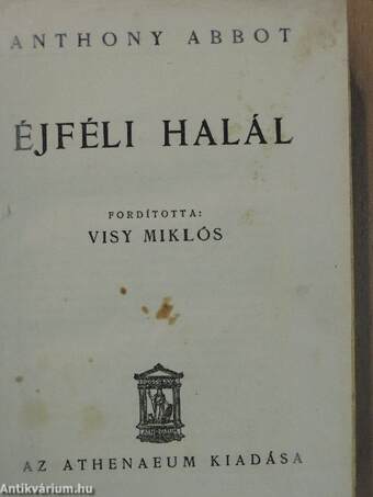 Éjféli halál