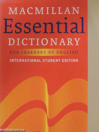 Macmillan Essential Dictionary for Learners of English