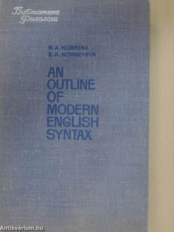 An Outline of Modern English Syntax