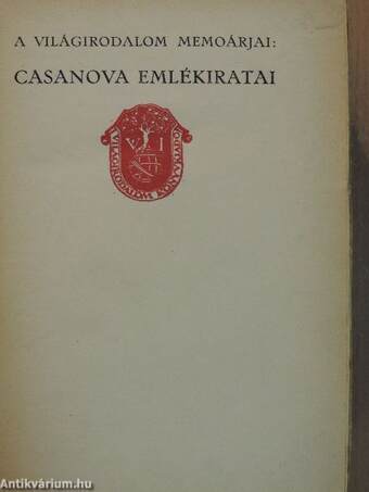 Giacomo Casanova emlékiratai