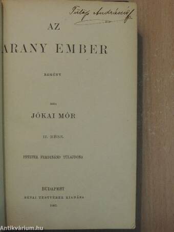 Az arany ember I-II.