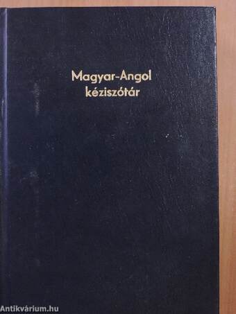 Magyar-angol kéziszótár