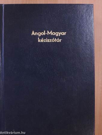 Angol-magyar kéziszótár