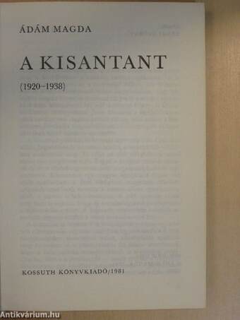 A kisantant (1920-1938)