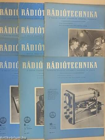 Rádiótechnika 1956. január-október