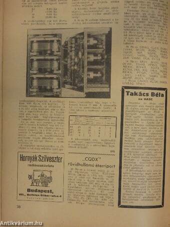 Rádió és filmtechnika 1950. (nem teljes évfolyam)