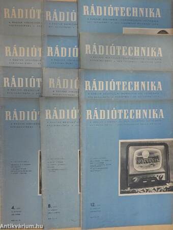 Rádiótechnika 1959. január-december