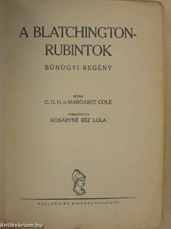 A Blatchington-rubintok