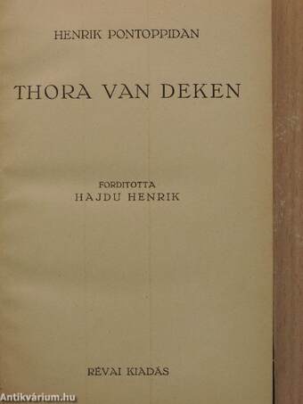 Thora van Deken