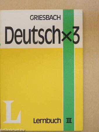 Deutschx3 Lernbuch III.