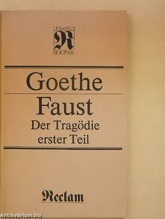 Faust I.