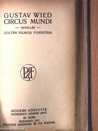 A veszedelmes életkor/Az életről/Circus mundi