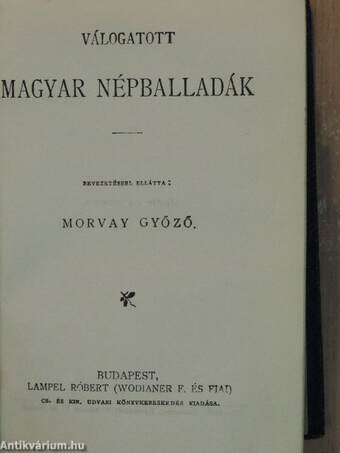 Arden Enoch/Huszárszerelem/Válogatott magyar népballadák/Énekek éneke/Fáy András válogatott meséi/A medve/Hajótöröttek/Egy fiu szenvedése/Helvila/Falusi asszonyok és egyéb elbeszélések