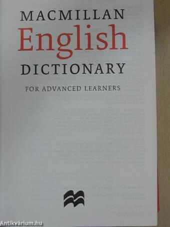 Macmillan English Dictionary