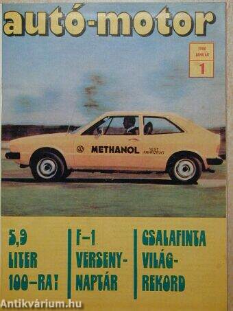 Autó-Motor Magazin 1980. január-december