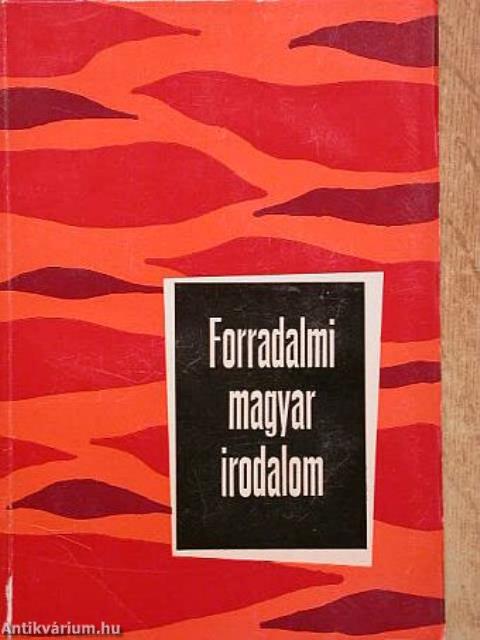 Forradalmi magyar irodalom