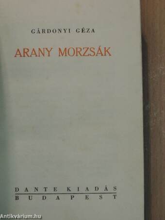 Arany morzsák