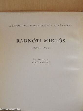 Radnóti Miklós