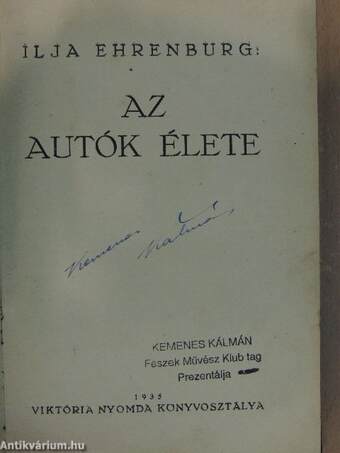 Az autók élete