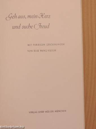 Geh aus, mein Herz und suche Freud