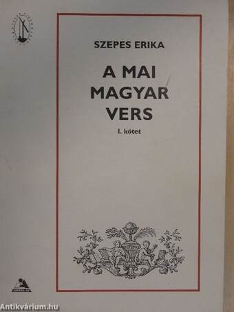 A mai magyar vers I-II.