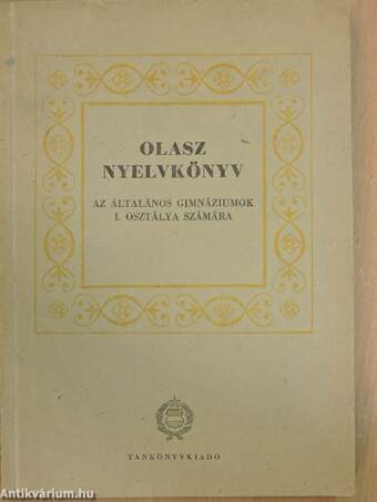 Olasz nyelvkönyv I.