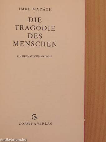 Die Tragödie des Menschen