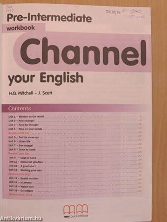 Channel your English - Pre-Intermediate - Student's Book/Workbook/Workbook Teacher's Edition