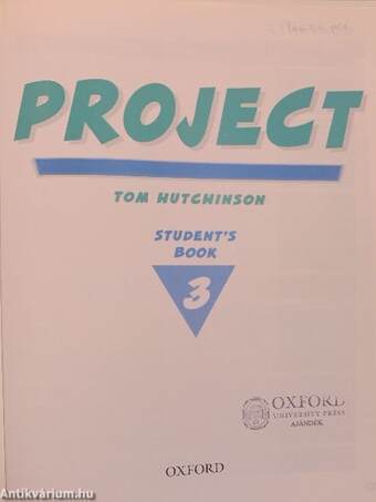 Project 3. - Student's Book